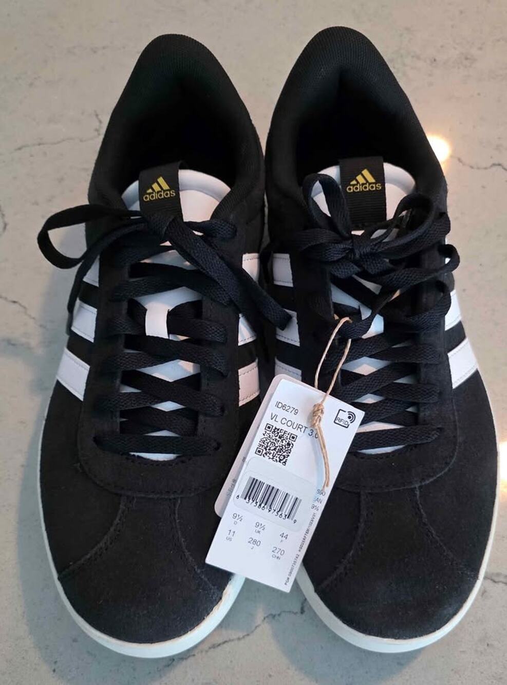New adidas VL Court 3.0 Men's Sneakers - Size 11